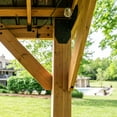 thumbnail image 8 of Backyard Discovery Norwood Cedar Gazebo with PowerPort, Choose Size, 8 of 15
