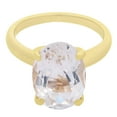 thumbnail image 2 of Solitaire Oval Gemstone Ring in 14K Gold, 2 of 9