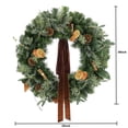 thumbnail image 3 of Member's Mark 30" Harvest Greenery Wreath, 3 of 5