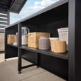 thumbnail image 14 of Range Covered Appliance-Ready Outdoor Kitchen w/ Refrigerator & Sink, 14 of 23