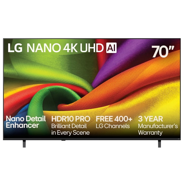 LG 70" Class Nano NU850 Series 4K Smart TV
