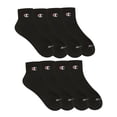 thumbnail image 2 of Champion 8PK Men's Cushion Quarter Sock, 2 of 9