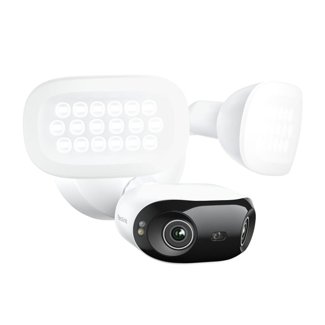 Reolink Elite F751W 4K Wi-Fi Floodlight Camera with AI & 3000 Lumens