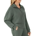 thumbnail image 3 of Member's Mark Women's Sandwash Half-Zip Pullover, 3 of 7