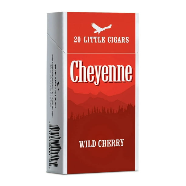 cheyenne cigar cigarettes Cheyenne Little Cigars 100's, Wild Cherry 20 ct., 10 pk