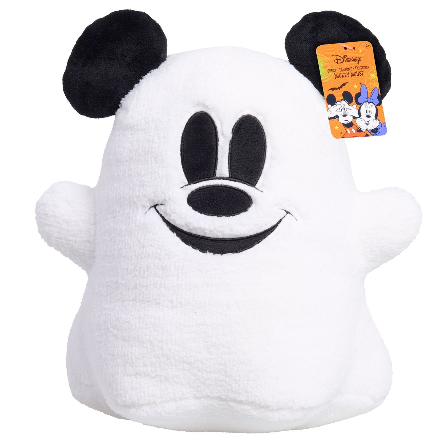 Disney Halloween Large Mickey Mouse Ghost Plush, 14