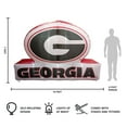 thumbnail image 4 of Logo Brands Georgia Bulldogs Pre-Lit 7’x10’ Team Inflatable, 4 of 6