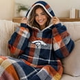 thumbnail image 7 of Pegasus Sports Denver Broncos Wearable Sherpa Throw, 7 of 7