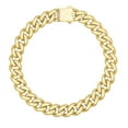 thumbnail image 5 of Miami Cuban Chain Bracelet in 14K Gold, 5 of 6