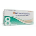thumbnail image 1 of BD Insulin Syringes With BD Ultra-Fine 8mm Needle (100 ct.), 1 of 2