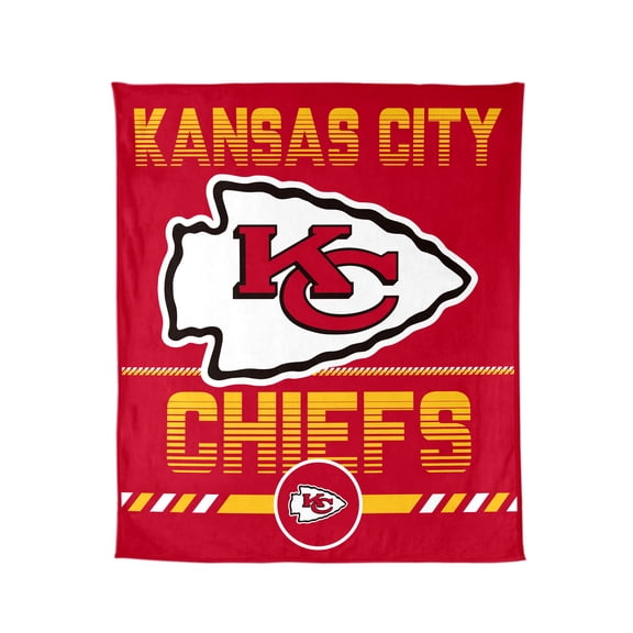 Logo Brands Kansas City Chiefs 60"x70" Super Plush Blanket