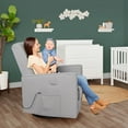 thumbnail image 4 of Evolur Harlow Deluxe Glider with Back Massager (Choose Your Color), 4 of 19