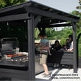 thumbnail image 9 of Backyard Discovery 12' x 6.5' Rockport XL Grill Gazebo, 9 of 13