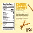 thumbnail image 2 of Quinn Peanut Butter & Honey Filled Pretzel Sticks, 14.2 oz., 2 of 7
