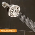 thumbnail image 12 of Oxygenics Square 6-Setting Fixed Shower Head (Assorted Colors), 12 of 13
