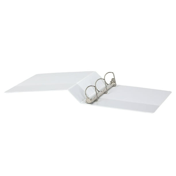 Member's Mark 2" D-Ring View Binder, White 4 pk.