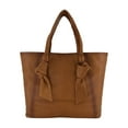 thumbnail image 1 of Frye Nora Knotted 100% Genuine Leather Women's Tote Shoulder Bag, 1 of 7