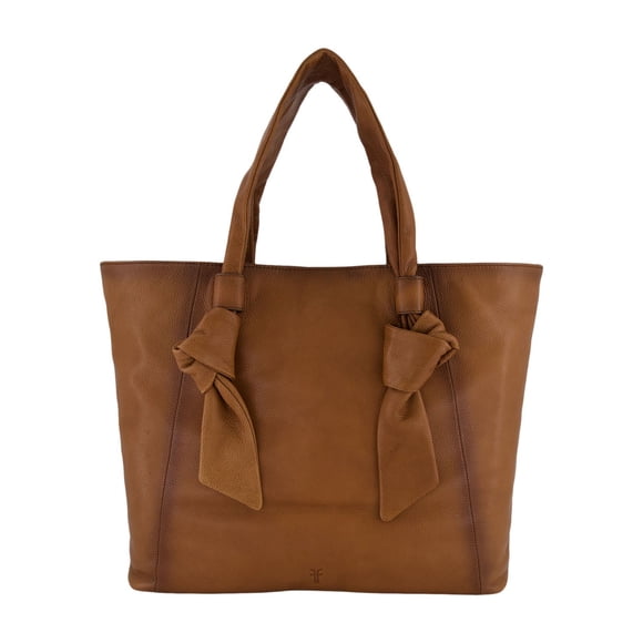 Frye Nora Knotted 100% Genuine Leather Women's Tote Shoulder Bag