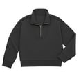 thumbnail image 4 of Member's Mark Girls Double Knit Sandwash Quarter Zip, 4 of 6