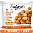 thumbnail image 1 of Real Good Foods Lightly Breaded Chicken Breast Chunks, Frozen, 3 lbs., 1 of 9