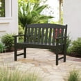 thumbnail image 1 of POLYWOOD Gulf Shores 48” Outdoor Bench, 1 of 7