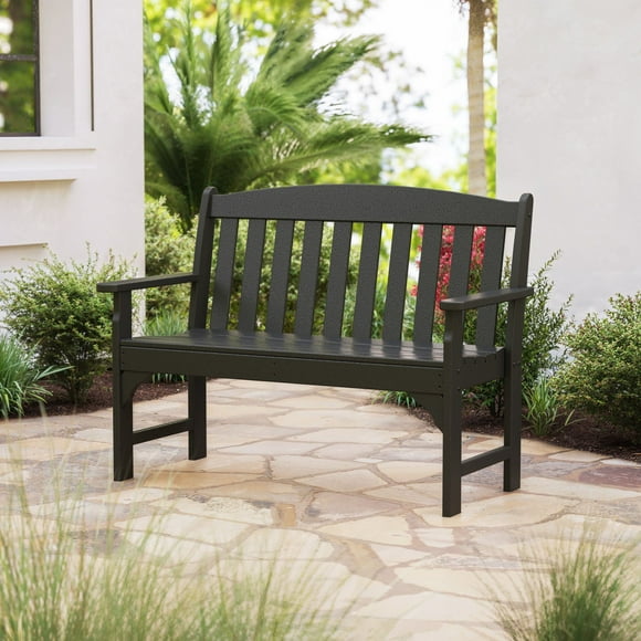 POLYWOOD Gulf Shores 48” Outdoor Bench