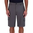 thumbnail image 1 of IRON Clothing Men's Flex Waistband Stretch Hybrid Multi Pocket Cargo Short, 1 of 6