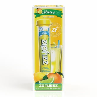 Zipfizz Energy Multi-Vitamin Hydration Drink Mix, Orange Soda, 20