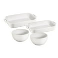 thumbnail image 3 of Staub Ceramic 4-Piece Baking & Bowls Set, 3 of 6