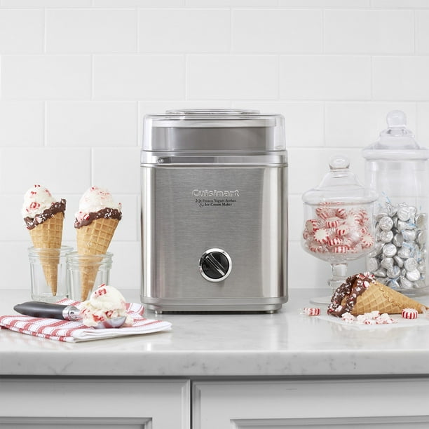 Cuisinart アイスクリームメーカー 2クォート Pure Indulgence™ Frozen Yogurt-Sorbet & Ice Cream Maker