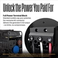 thumbnail image 8 of Westinghouse 28,000/20,000-Watt Tri-Fuel Gas, Propane, Natural Gas Powered Portable Generator with Remote Electric Start, 8 of 13