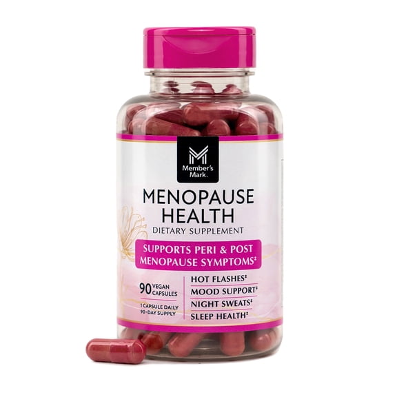 Member’s Mark Menopause Health Dietary Supplement, 90ct