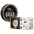 thumbnail image 1 of Artstyle Graduation Paper Plates and Napkins Kit, 285 ct., 1 of 10