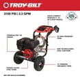 thumbnail image 3 of Troy-Bilt 3100 PSI 2.3 GPM Gas Pressure Washer, 3 of 13