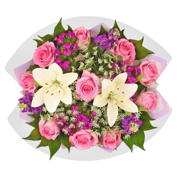 Member's Mark Premium Assorted Rose Plus Bouquet, color and