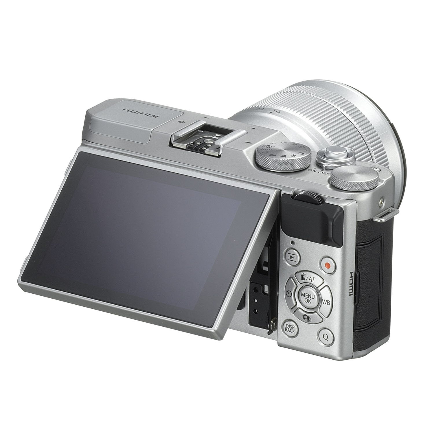 FUJIFILM X-A3 16-50mmOIS Ⅱセット展示品シルバー保証有 FUJIFILM X-A3 Mirrorless Camera Bundle with XC16-50mmF3.5-5.6 OIS
