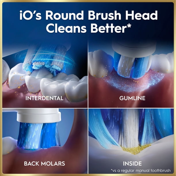 Oral B iO Series Ultimate Clean + Whitening Electric Toothbrush, 4