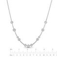 thumbnail image 6 of 11.20 CT. TW Round Cut Diamond Floral Necklace in 18K Gold, 6 of 6