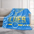 thumbnail image 2 of Logo Brands St. Louis Blues 60"x70" Super Plush Blanket, 2 of 7