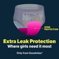 thumbnail image 5 of Goodnites Nighttime Bedwetting Underwear for Girls, Sizes Extra Small - Extra Extra Large, 5 of 14