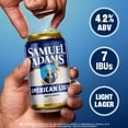 thumbnail image 3 of Samuel Adams American Light Lager Beer, 12 fl. oz. can, 12 pk., 3 of 7