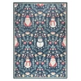 thumbnail image 2 of Frosty Bells Yale Haven Washable Recycled Holiday Area Rug, Assorted Sizes & Designs, 2 of 5