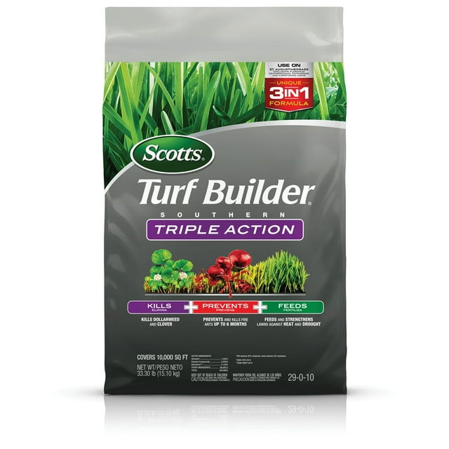 Scotts Turf Builder Southern Triple Action, 33.30 lbs.