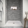 thumbnail image 2 of Streamline 36 in. x 36 in. Alcove Acrylic Shower Base With Center Drain, Drain Included Assorted Colors, 2 of 14