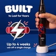 thumbnail image 7 of Oral-B iO Series 2 Kids Electric Toothbrush, Spiderman, Handle + 3 Brush Heads, 7 of 10