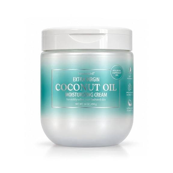 NatureWell Coconut Oil Moisturizing Cream, 16 oz.