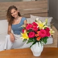 thumbnail image 6 of Member's Mark Divine Blooms Summer Bouquet, with vase, 6 of 8
