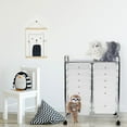 thumbnail image 8 of Seville Classics 12-Drawer Rolling Organizer Cart, 25.2" W x 15.2" D x 31.7" H, 8 of 9