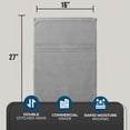 thumbnail image 2 of Simpli-Magic Quick Dry Lightweight Cotton Hand Towels – Multi-Use Wash Towels, 16” x 27” Assorted Packs, 2 of 6
