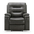 thumbnail image 18 of Waylen Top-Grain 3-Piece Leather Reclining Set, 18 of 19